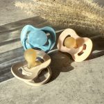 CANPOL BABIES gumena kaučuk duda NUDE plava - Slika 4