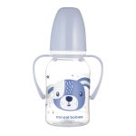 CANPOL BABIES bočica uskog vrata s ručkama CUTE ANIMALS 120ml, pas