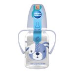 CANPOL BABIES bočica uskog vrata s ručkama CUTE ANIMALS 120ml, pas - Slika 3