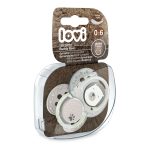 LOVI Svjetleća silikonska duda dinamična BUDDY BEAR, 2 kom - Slika 3