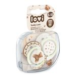 LOVI Svjetleća silikonska duda dinamična TEDDY LOVE, 2 kom - Slika 5