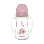 CANPOL BABIES bočica protiv kolika EasyStart sa svjetlećim ručkama SLEEPY KOALA 240ml roza