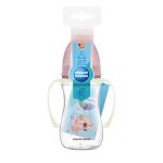 CANPOL BABIES bočica protiv kolika EasyStart sa svjetlećim ručkama SLEEPY KOALA 240ml roza - Slika 5