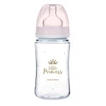 CANPOL BABIES EasyStart bočica protiv kolika ROYAL BABY 240ml roza