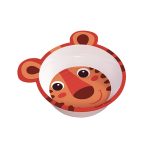 CANPOL BABIES neklizajuća melamin zdjela 490ml HELLO LITTLE narančasta