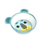 CANPOL BABIES neklizajuća melamin zdjela 490ml HELLO LITTLE zelena