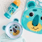 CANPOL BABIES neklizajuća melamin zdjela 490ml HELLO LITTLE zelena - Slika 3